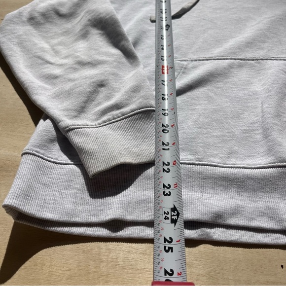 Vans Grey Hoodie Pink Floral Pattern Small - Picture 3 of 8